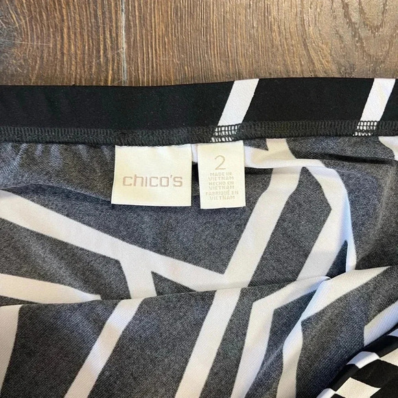 Chico’s striped Maxi SZ 2 - Picture 5 of 5